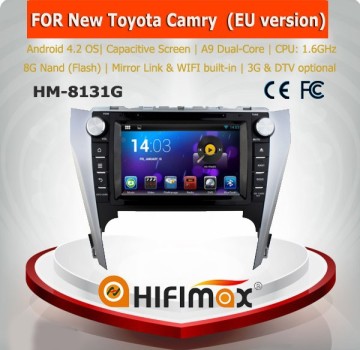 HIFIMAX Android 4.4.4 car radio dvd gps navigation system for TOYOTA CAMRY 2012 (EU virson) support JBL system