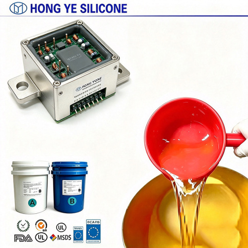 ຄວາມຫນາແຫນ້ນຂອງ Crosslink ສູງ Electronic Potting Silicone