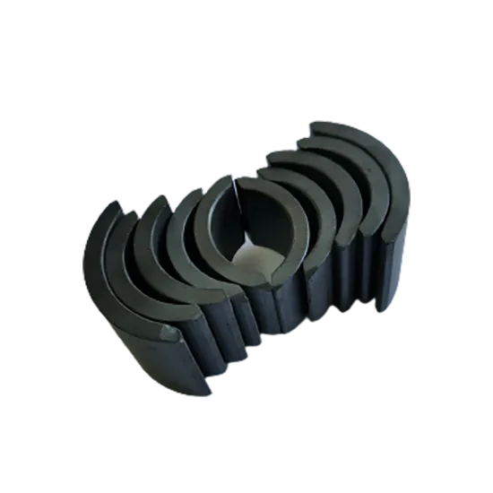 Wholesale Magnet Servo Motor for Water Pump DC Black Arc Ferrite Permanent Magnet