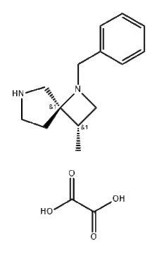 1,6-Diazaspiro[3.4]octane, 3-methyl-1-(phenylmethyl)-, ethanedioate (2:1), (3S,4R) Used For Delgocitinib CAS 2230683-29-9