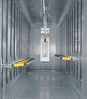 Automatic static powder spray equipment