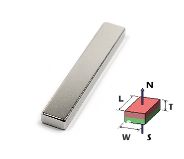 100 x 5 x 2 mm N42 N48 N52 Neodym-Stabmagnet