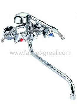 Montaje en pared grifo para lavabo