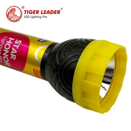 Tiger Leader Bicycle Multicolor LED Light Torch Flashlight