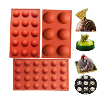 Custom Silicone Rektangulära Mousse Cake Moulds