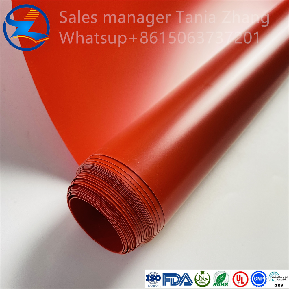 High Quality Customizable Red Pvc Film Packaging Material 6 Jpg