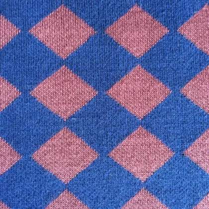 Tencel cotton rhombus Jacquard fabric