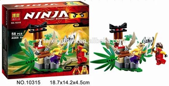 Hot and New Funny Kids Toys DIY puzzle Ninja building blocks