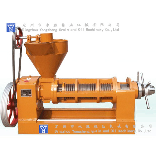 Small scale oil pressing machine for the number is YS100