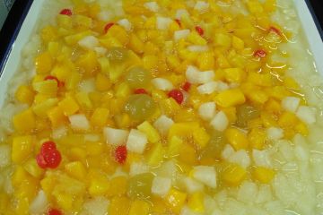 Mixed Healthy Canned Fruit , Diced Eco-friendly Canned Fruit In Syrup