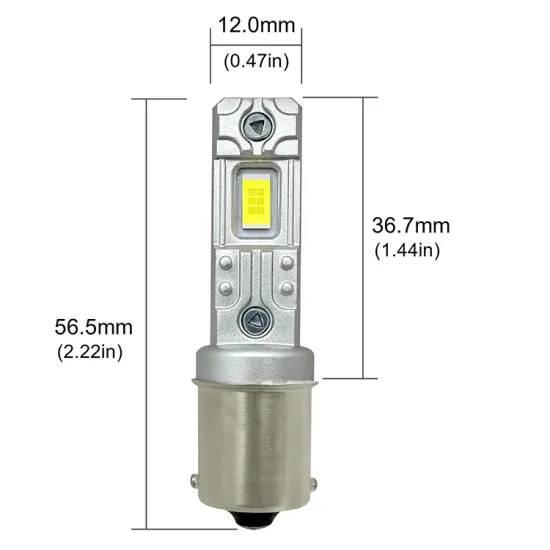 1156 BA15S P21W LED Backup Light - White/Yellow, 12V/24V, T20, 3156/T25, 7440 LED Reverse Side Marker Light