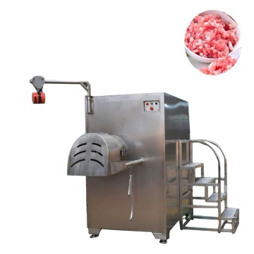 High Capacity Fresh and Frozen Meat Grinding Machine: Processing up to 5000kg/h