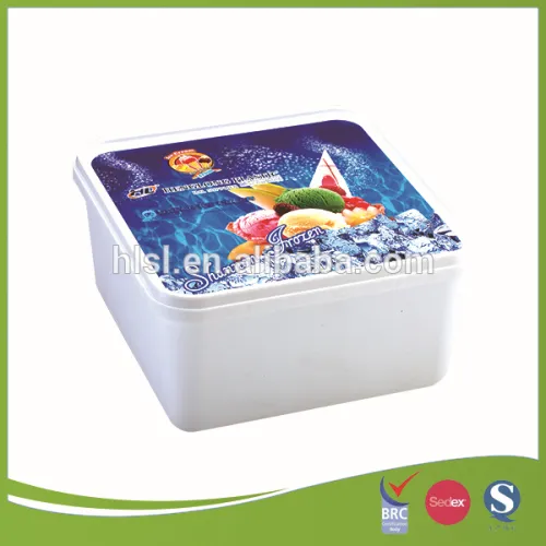 Ice Cream Plastic Food Packaging, High Quality Ice Cream Plastic Food