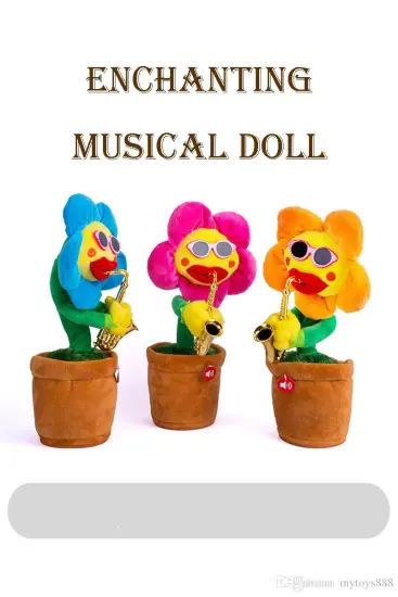 Sunflower Plush Music Toys