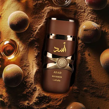 Brown Lataffa Asad Bourbon Yara Men EDP Spray