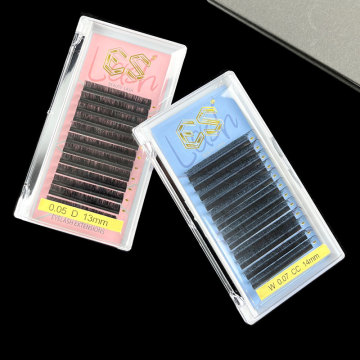 Handmade Velvet Natural Eyelash Extension Kit with Individual Classic Lashes