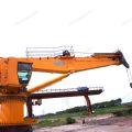 Marine deck crane 8T telescopic boom crane 26m boom length