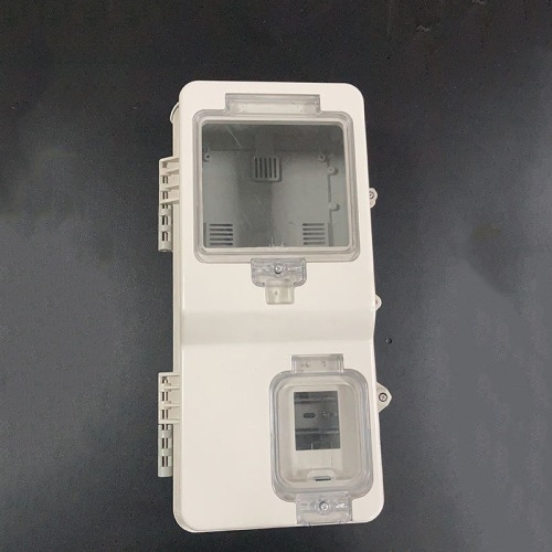 Single Plastic Transparent Electrical Energy Meter Box