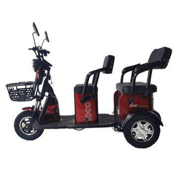 Adult Electric Tricycle with Two Rows of Seats