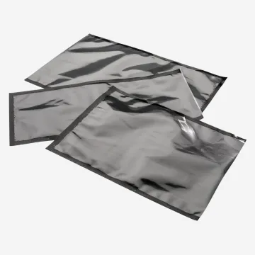 Black Sachets Mylar Holographic Packaging Bags Small Business Ziplock Bags Smell Proof Foil Pouch Bags