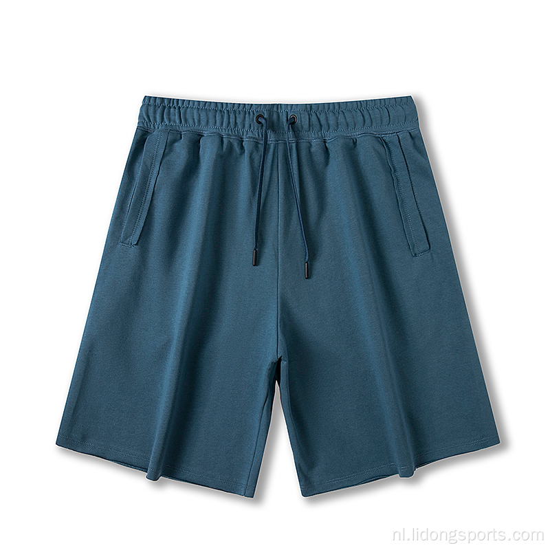 Snelle droge sportschool comfortabele mannen strand casual shorts