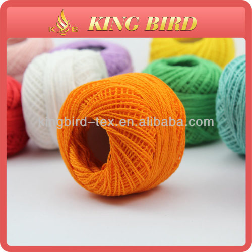 mercerized 100% silk crochet thread