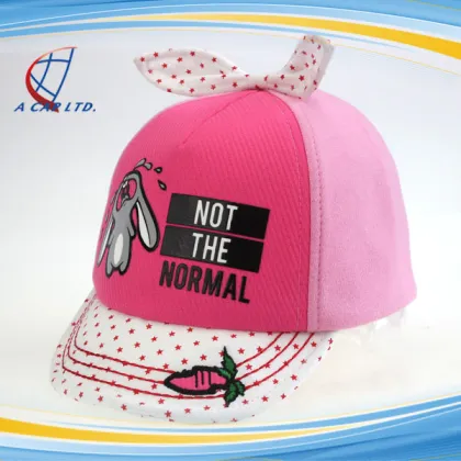 Funny Rabbit Animal Printed Children Baseball Cap