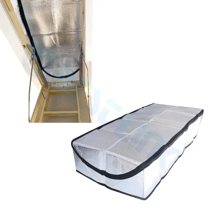 Easy Install Insulated Attic Cover for Attic Staircase Insulation & Air Sealing