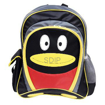Lindo pingüino escuela bolsa mochila niños proteger columna diseño OEM ODM &