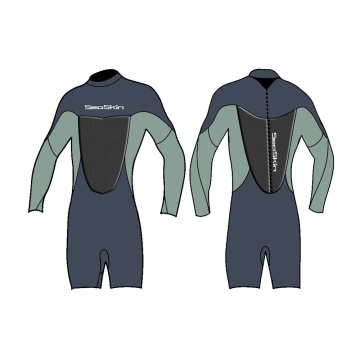 Seasin Mens långa ärmar Back Zip Spring Suit