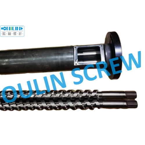 Cincinnati Argos Twin Parallel Screw and Barrel for PVC Profile Extrusion