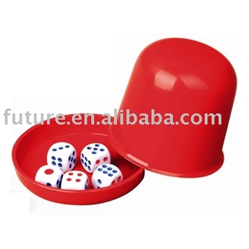 Dice cup set,dice cup,dice,game, travel game,table game,casino, gambling