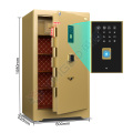 intelligent large size home office fingerprint safe box