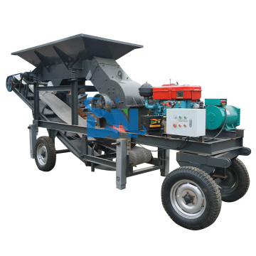 Mobile Diesel Engine Hammer Crusher for Sand, Stone, and Gold Ore