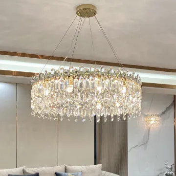 Modern Luxury LED K9 Crystal Chandelier