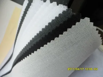 polyester fusible interlining for waist