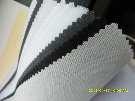 polyester fusible interlining for waist
