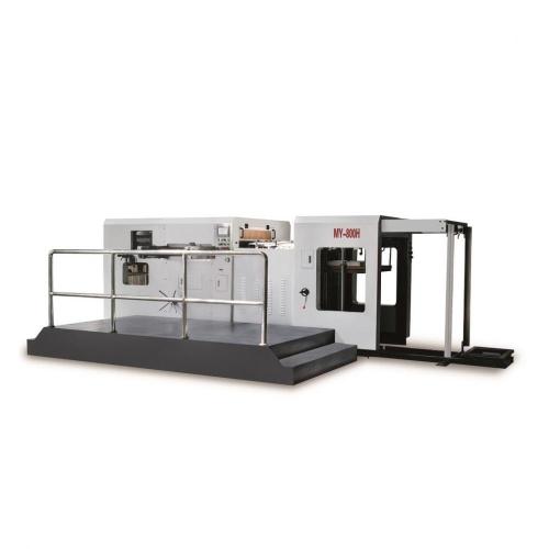 800 Máquina de vincos de papelão e corte automático de papelão/máquina de corte plana