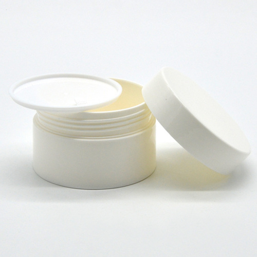 wholesale best price 30g 50g 100g pp double wall cosmetic face cream packaging jar body scrub bottle