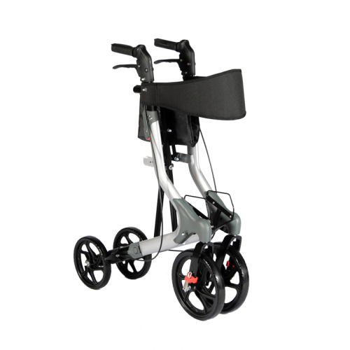 Outdoor Lightweight Rollators Comes With Cane Holder Medical Rollator Walker Factory