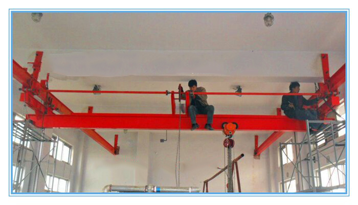 3 ton single beam suspended electric bridge crane