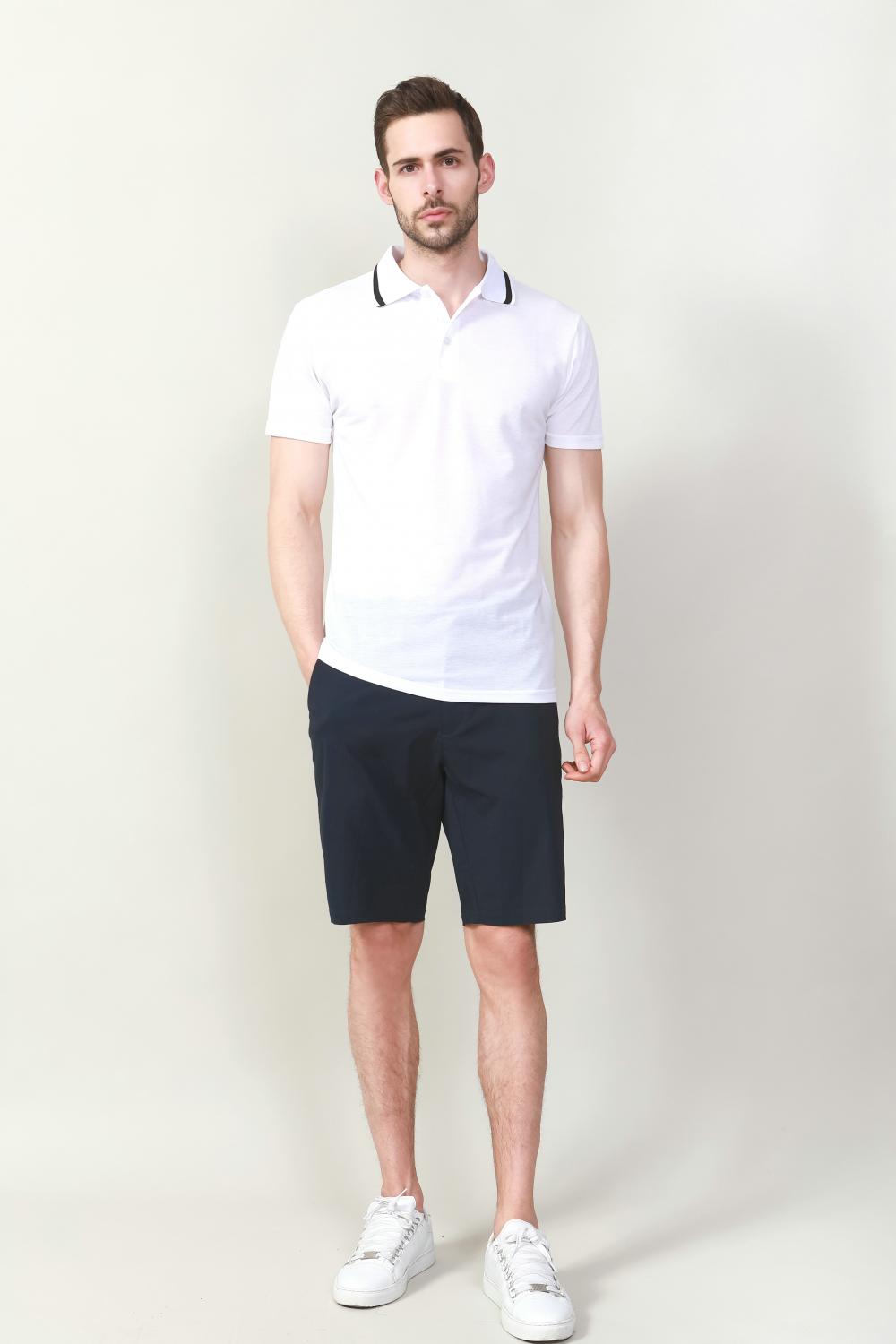 CASUAL SHORT IN NAVY