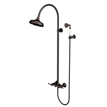 Exposed Rain Shower Systems In Oil Rubbed Bronze