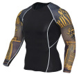 Sportswear Rash Guard Producent dla mężczyzn 3D Sublimacja kompresji Wysypka Guard