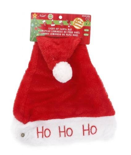 Noel dekoratif şapkaları için kullanılır