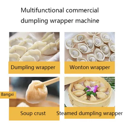 Siomai Wonton Dumpling Gyoza Wrapper Skin Making Machine