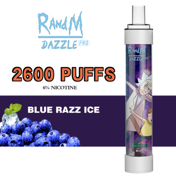 Wholesale RandM Dazzle Pro 2600puffs Disposable Vape Pod