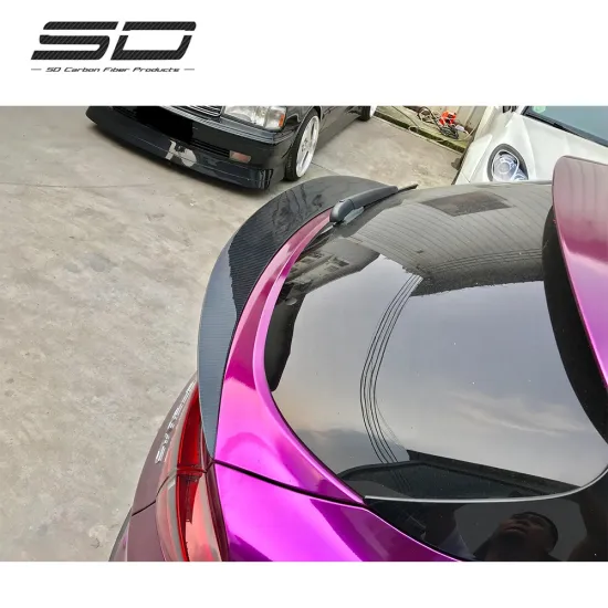 Alfa Romeo Stelvio Spoiler SD Style 2017-2018 Carbon Fiber Roof Spoiler