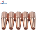 XL401-40-38 অগ্রভাগ 3/8''(9.5mm)1/16''রিসেস টেপার, ব্রাস