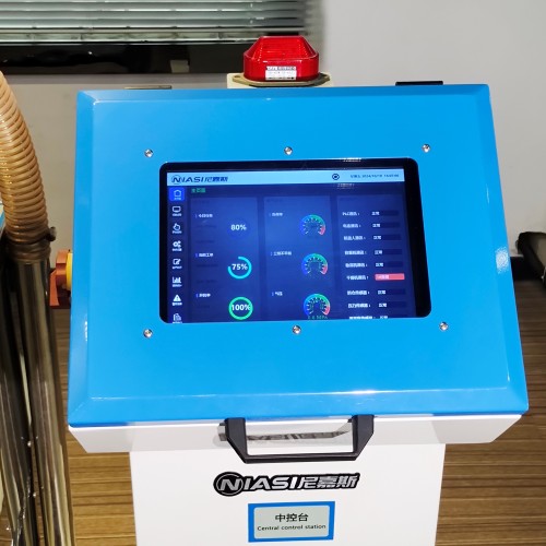 Sistem pemberian makan dan pengangkutan pusat otomatis